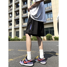 【主推】XZ612-K790-P35控49薄款短裤沙滩裤速干冰丝情侣五分裤，男装牛仔裤，星座612