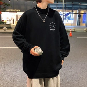 M18072-P45 加绒款-P65半高领毛衣男士大码针织衫男毛线衣男图片