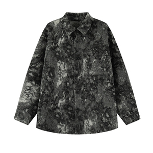 薄款改加绒冬季保暖呢料抓毛绒感夹克男J2648J加绒-特P60图片