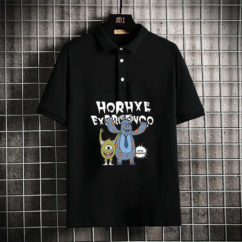 PL57048-P35翻领短袖polo衫男大码胖子半袖t恤男有领保罗衫，男装Polo衫，电商A040A