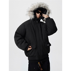 3000件现货可脱卸毛领S-5XL大码涤纶棉衣男MY77917P138控198，男装棉衣，星座226-2