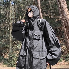 F246-P462024春季新款潮牌简约连帽夹克男百搭休闲长袖外套现货，男装夹克，星座512-6