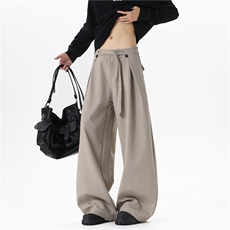 【现货】XZ1218(原611-3)BK9052特价P48美式打褶垂感西裤，男装西裤，星座1218（原611-3）