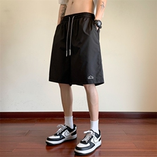 ！2025夏季新款男士激光冲孔短裤百搭宽松五分裤DK256特P25，男装休闲裤，电商B220