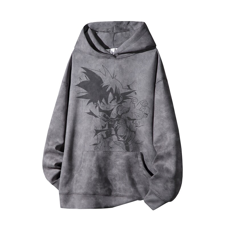 得物供货、重磅420克现货麂皮绒扎染卫衣HD019-1-WL25371ZR-P45,男装卫衣,电商019-1