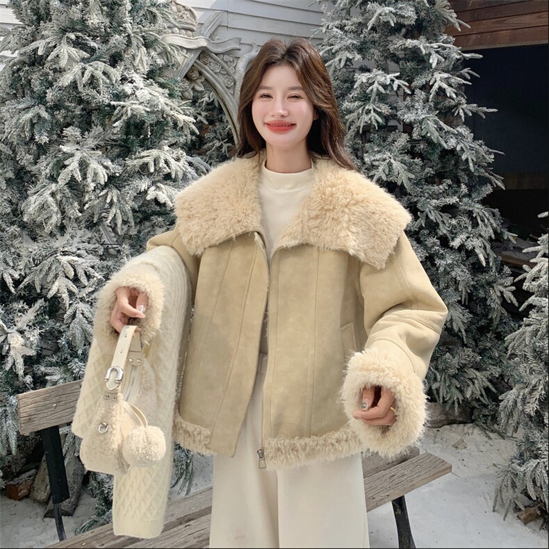 现货主推！！皮毛一体2C203-5576-P220-K328,女装棉衣/棉服,2C203