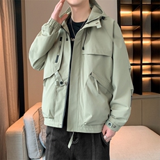 夹克外套男冲锋衣春秋季短款登山男士休闲工装轻户外JK136-P88，男装夹克，星座308B-2