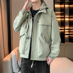 夹克外套男冲锋衣春秋季短款登山男士休闲工装轻户外JK136-P88图片