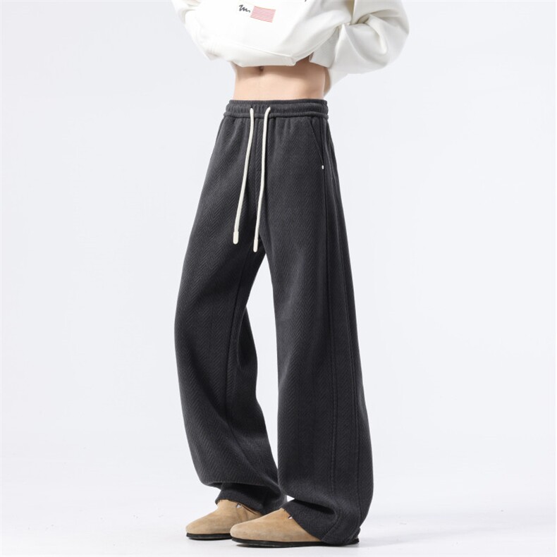 2026春季新款美式拼接直筒休闲裤K2593*P35控68，男装休闲裤，星座227-1