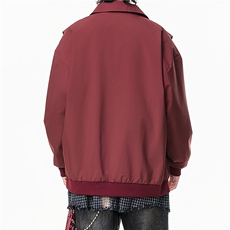 JK759-特P35现货！2026新款美式机能工装痞帅夹克棒球服情侣外套，男装夹克，星座1811B