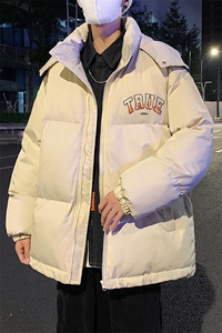 冬季港风韩版宽松加棉加厚连帽冲锋衣棉衣棉服 MY6208 P115控158图片