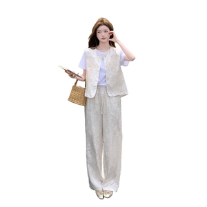 新款现货新中式两件套2230-P195-K299图片