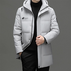 羽绒服男士新款秋冬季宽松休闲中青年保暖连帽外套FF2338-P255，男装羽绒服，星座1105-3