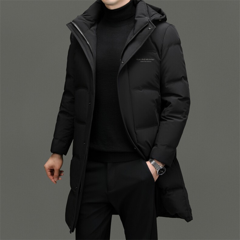 DF621钱塘2020-2时尚休闲冬季厚款长款中年男士羽绒服P335,男装羽绒服,钱塘207-2