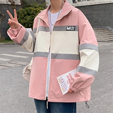 秋冬款棒球服夹克外套男潮牌字母刺绣情侣学生22125-P65控108，男装夹克，星座717