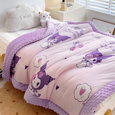 新款A类三丽鸥针织棉豆豆被子被芯，被套/被芯，一起卖家纺