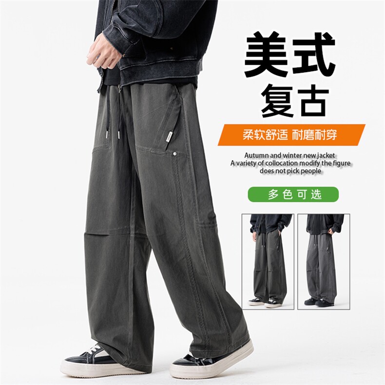 水洗男士潮流百搭户外休闲工装裤 K233-P45 控89图片