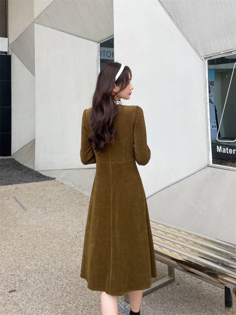 春装新款连衣裙，女装连衣裙，琴菲儿