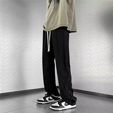 青春流行微弹纯色男春秋休闲裤直筒时尚潮牌CK509P33，男装休闲裤，星座410-2