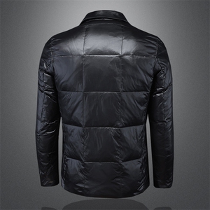 Y99272802022高端冬季90%白鸭绒西装羽绒服镂空图片