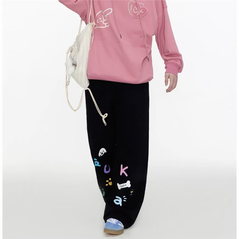 裤子男秋季青少年休闲裤2025新款男孩学生初中生春款运动裤，女装休闲裤，四季星座505