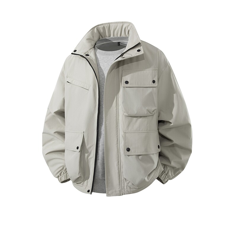 3D立体新款冬多口袋户外机能休闲棉衣外套A436-W990-P95138,男装棉衣,电商A436