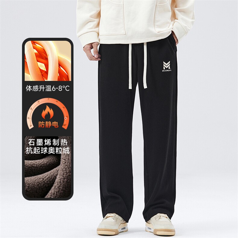 A178-1DY586AP90奥粒绒秋冬季美式休闲针织卫裤,男装休闲裤,电商A178-1