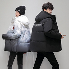 现货全2025冬季百搭情侣高档羽绒服保暖防寒白鸭绒外套128-p80，男装羽绒服，星座1602B（原101B-1）