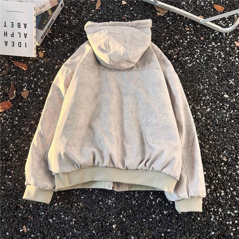 冬季保暖连帽棉服男宽松cleanfit大理石座山雕外套潮MF373-P102,男装棉衣,星座412-3