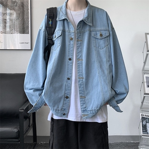 牛仔夹克男大码牛仔外套男茄克 NJ77370-P60图片