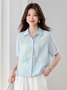现货！现货！2026夏季新款时尚宽松衬衫女图片