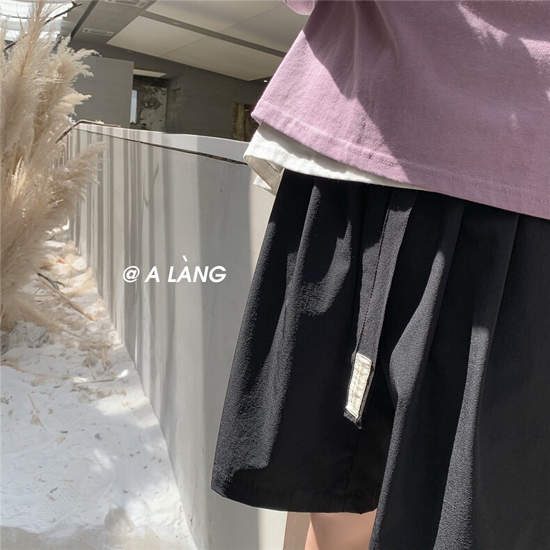 XZ612-K52-P35-49夏装运动短裤飘带设计简单款百搭五分短裤,男装牛仔裤,星座612