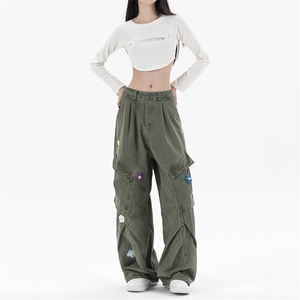 K37203-P90-X138-成分：100棉-工装裤图片