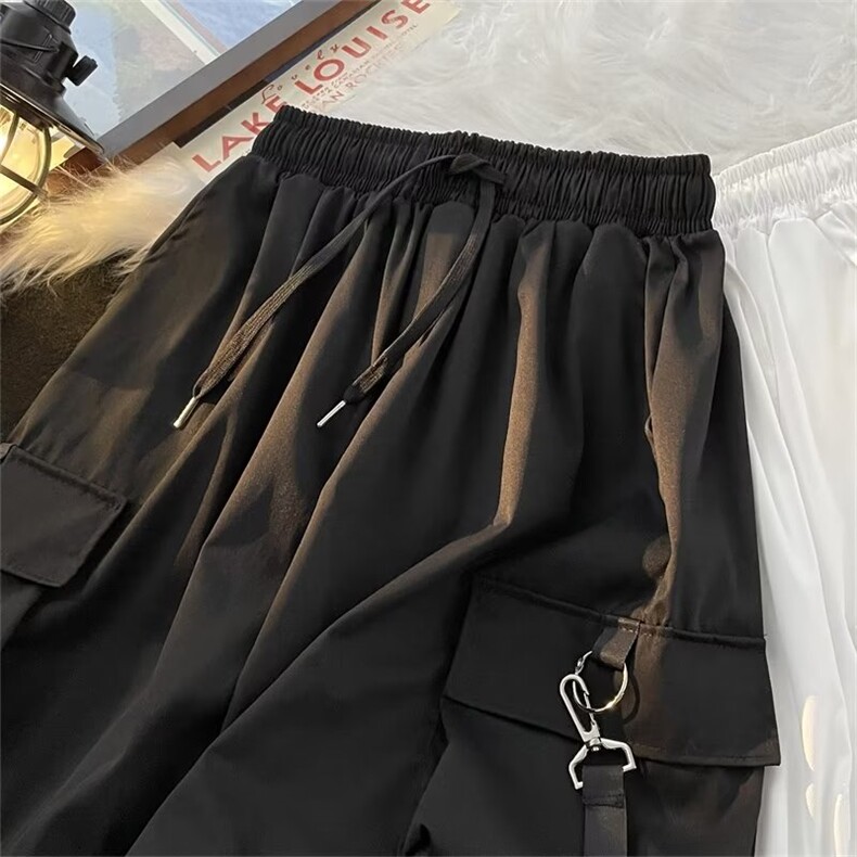五分裤男韩版潮工装大口袋2023夏季新款ins宽松百搭短裤K3558-P32,男装休闲裤,星座412-2