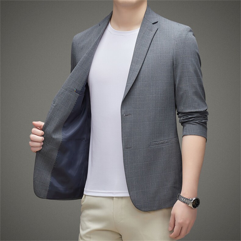 2023年春季新款西装男西服简约外套商务休闲,男装西服,电商B360