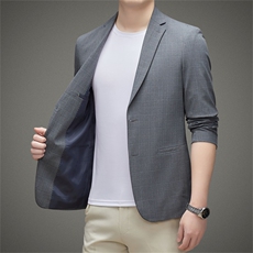 2023年春季新款西装男西服简约外套商务休闲，男装西服，电商B360