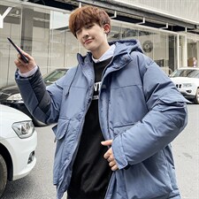 【】A003-HY8003-P135秋冬新款多口袋时尚连帽棉衣港仔2，男装棉衣，电商A003
