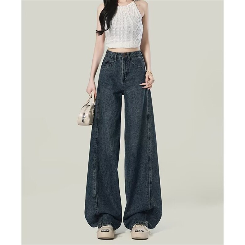 1506-1/K2401/P44.5个性字母牛仔裤嘻哈ins潮高街潮流痞帅长裤，男装牛仔裤，星座1506-1