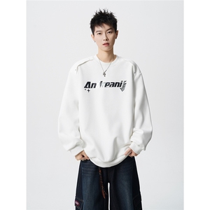 HW2530-特P45控78面布54.2棉45.8聚酯polo领情侣卫衣宽松外套男图片