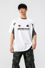 速干运动美式投篮街头印花球服大码M-5XL短袖T恤男DX78028P50控78，男装T恤，星座226-1