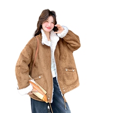 现货2026冬季三七羊毛正反两穿皮毛一体C022-9170-P230-K338，女装皮草，2C022
