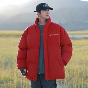 现货 抖音得物可供视频 冬季三防加厚羽绒棉衣外套面包棉服 81174图片