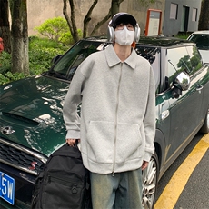 特P58无差价新款百搭时尚双拉链春秋夹克外套-HJ5718港风，男装夹克，电商A003