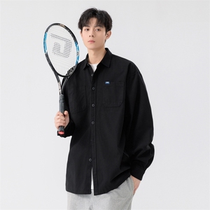 25年春季长袖衬衫纯棉得物二开衬衣宽松现货DS-C323-1-2337-T批45图片