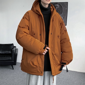 冲锋衣男羽绒棉服冬季轻薄机能风工装外套加厚痞帅棉衣M0785-P120图片