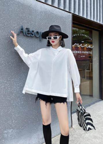 2121秋季新款现货衬衣黑白两色，其它，琼卿格