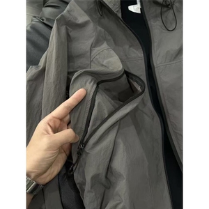 UPF50+冰丝防晒衣男夏季薄款户外防紫外线骑行服透气速干连帽外套图片