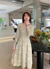 韩版甜美淑女时尚清新小碎花，其它，荷塘月色