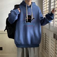 连帽卫衣男大码胖子帽衫大号运动服WY2412-P35，男装卫衣，电商A040
