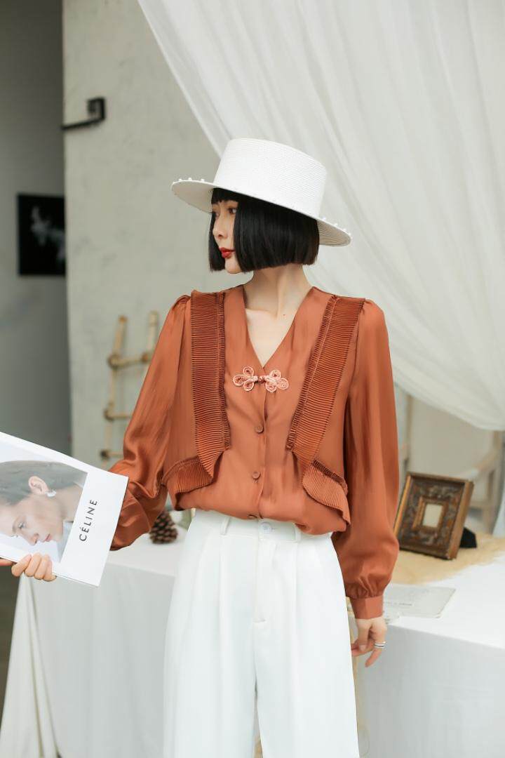 春季新款韩版衬衫，女装衬衫，唯蔓